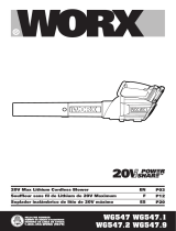 Worx WG547.1 El manual del propietario