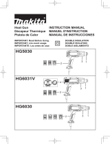 Makita HG6030 Manual de usuario
