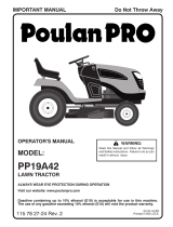 Poulan Pro 960460077 Manual de usuario