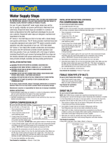 BrassCraft CR1900RX C1 Guía de instalación
