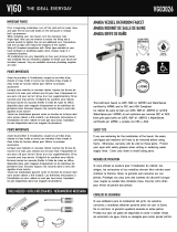 Vigo VG03026BN Manual de usuario