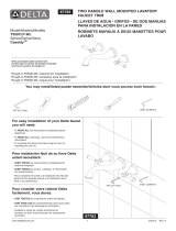 Delta Faucet T3597LF-SSWL Manual de usuario