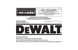 DeWalt DWE7491 Manual de usuario