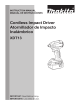 Makita XT335S Manual de usuario