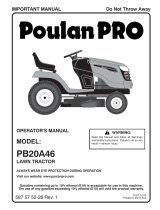 Poulan Pro 960420167 Manual de usuario