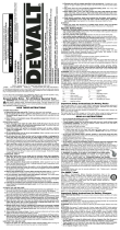 DeWalt DC4KITA Manual de usuario