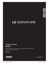 LG SIGNATURE DLGX9501K Manual de usuario