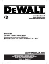 DeWalt DCN45RND1 Manual de usuario