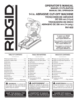 RIDGID R41422 Manual de usuario