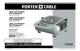 Porter-Cable C1010 Manual de usuario