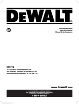 DeWalt DWS713 15 Amp Single-Bevel Compound  El manual del propietario