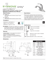 Symmons S-6612-STN-1.0 Guía de instalación