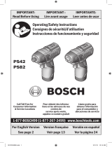 Bosch PS82-02 Manual de usuario