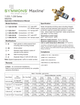 Symmons 7-225-CK-F-W Guía de instalación