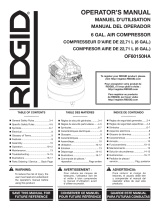 RIDGID OF60150HA-R250A Manual de usuario