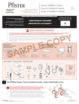 Pfister LG529-ESAC Guía de instalación