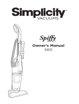 Simplicity S60 Manual de usuario