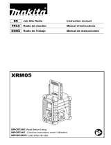 Makita XRM05 Manual de usuario