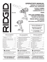 RIDGID R9501-AC8502N Manual de usuario