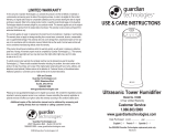 pureguardian H3200BAR Manual de usuario