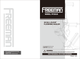 Freeman PF20LM Manual de usuario