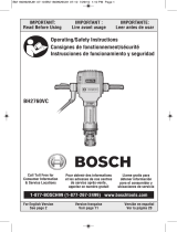 Bosch BH2760VC Manual de usuario