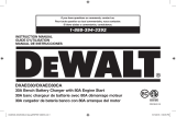 DeWalt DXAEC80 Instrucciones de operación