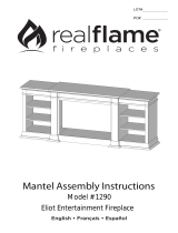 Real Flame 1290E-AGR Manual de usuario
