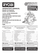 Ryobi P508-P152 Manual de usuario