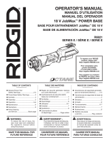 RIDGID OCTANE JobMax E Serie Manual de usuario