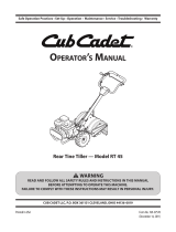 Cub Cadet RT-45 Manual de usuario