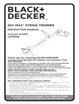 Black & Decker LSTE525 Manual de usuario