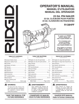 RIDGID R138HPF-R5025LF Manual de usuario