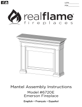 Real Flame 6720E-EO Manual de usuario