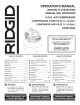 RIDGID OF60150HB Manual de usuario