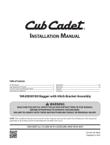 Cub Cadet 19A30030100 Manual de usuario
