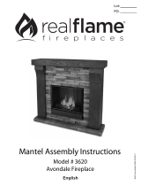 Real Flame 3620E-GL Manual de usuario