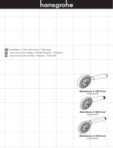 Hansgrohe Croma C 100 3-Jet 04334XX0 Serie Instrucciones de operación