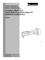Makita XMT03Z-XDT11Z-BL1840-2 Manual de usuario