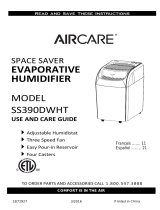 Aircare SS390DWHT Manual de usuario
