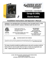 DuraHeat EWH9600 Manual de usuario