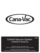 CANAVAC CVP700E Manual de usuario