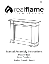 Real Flame 1220E-W El manual del propietario