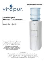 vitapur VWD2265W Manual de usuario