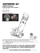 EarthWise SN71022 Manual de usuario