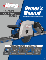 Kreg Adaptive Cutting System 48-Tooth Saw Blade Manual de usuario