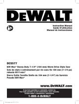 DeWalt DCS577B Manual de usuario