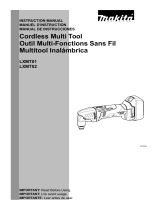 Makita XMT03Z Manual de usuario