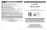 Lasko T12114 Manual de usuario