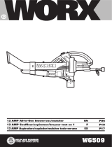 Worx WG509 Manual de usuario